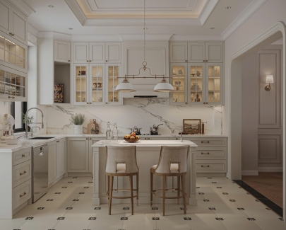 Thiết Kế Villa Lake View Quận 2 – Vẻ Đẹp Tân Cổ Điển Thanh Lịch Trong Không Gian Sống Đẳng Cấp