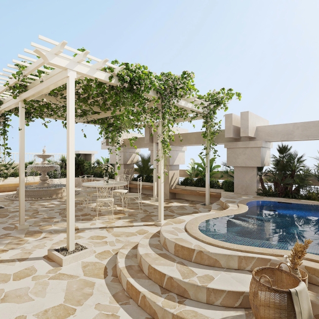 Catavil Penthouse Terrace – Không gian sống xanh chuẩn resort