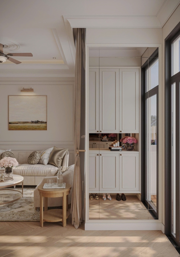 Thiết Kế Villa Lake View Quận 2 – Vẻ Đẹp Tân Cổ Điển Thanh Lịch Trong Không Gian Sống Đẳng Cấp