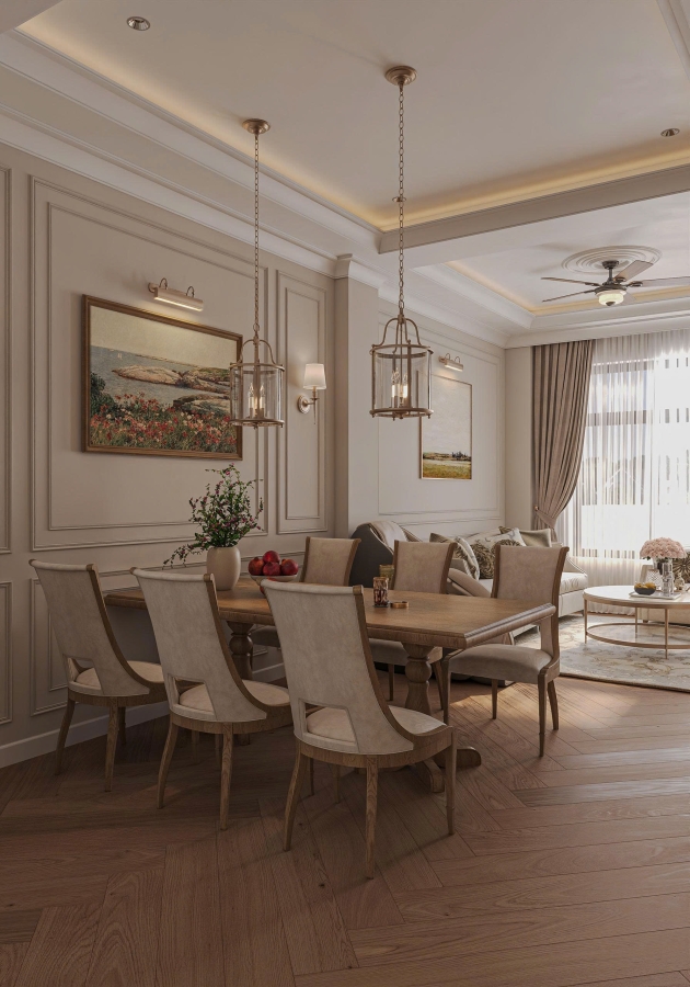 Thiết Kế Villa Lake View Quận 2 – Vẻ Đẹp Tân Cổ Điển Thanh Lịch Trong Không Gian Sống Đẳng Cấp