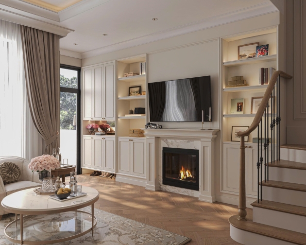 Thiết Kế Villa Lake View Quận 2 – Vẻ Đẹp Tân Cổ Điển Thanh Lịch Trong Không Gian Sống Đẳng Cấp