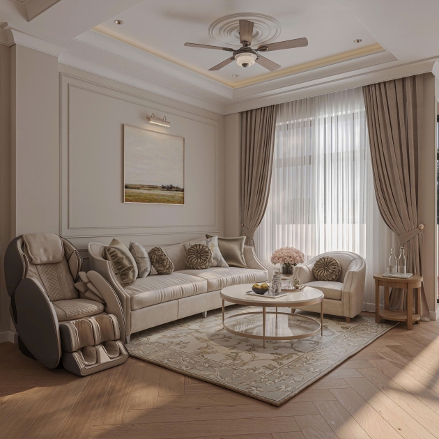Thiết Kế Villa Lake View Quận 2 – Vẻ Đẹp Tân Cổ Điển Thanh Lịch Trong Không Gian Sống Đẳng Cấp