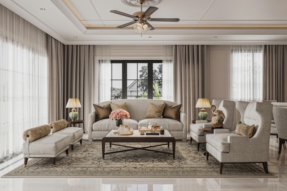 Villa Bình Chánh – Thiết kế & Thi công Trọn Gói Nội Thất Cao Cấp